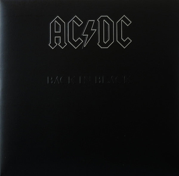AC/DC - BACK IN BLACK : REMASTERED 180G VINYL - LP