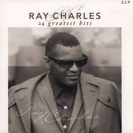 CHARLES, RAY - 24 GREATEST HITS : 2LP CLEAR VINYL - LP