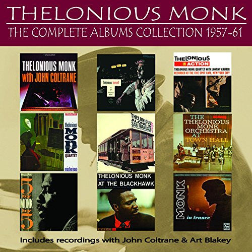 MONK, THELONIOUS - COMPLETE ALBUMS COLLECTION VOL 2 : 5CD - CD