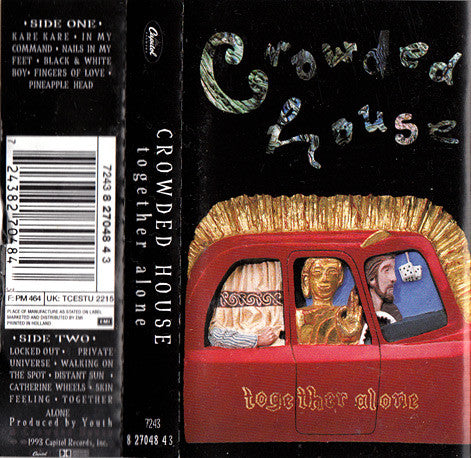 CROWDED HOUSE - TOGETHER ALONE (CASSETTE) - CS