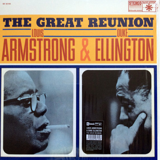 ARMSTRONG, LOUIS & DUKE ELLINGTON - GREAT REUNION - LP