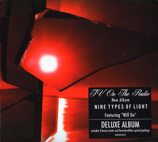 TV ON THE RADIO - NINE TYPES OF LIGHT : WITH 3 BONUS SONGS - CD