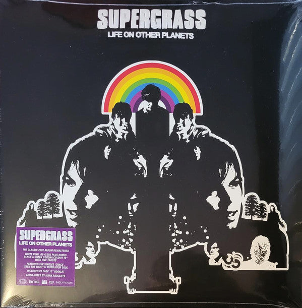 SUPERGRASS - LIFE ON OTHER PLANETS : WHITE + 10". - LP