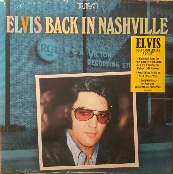 PRESLEY, ELVIS - BACK IN NASHVILLE- (2LP) - LP