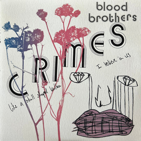BLOOD BROTHERS - CRIMES : 3 BONUS SONGS (PINK & BLUE 2LP) - LP