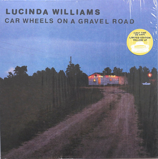 WILLIAMS, LUCINDA - CAR WHEELS ON A GRAVEL ROAD : YELLOW - LP