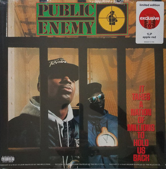 PUBLIC ENEMY - IT TAKES A NATION OF MILLIONS: RED VINYL - LP