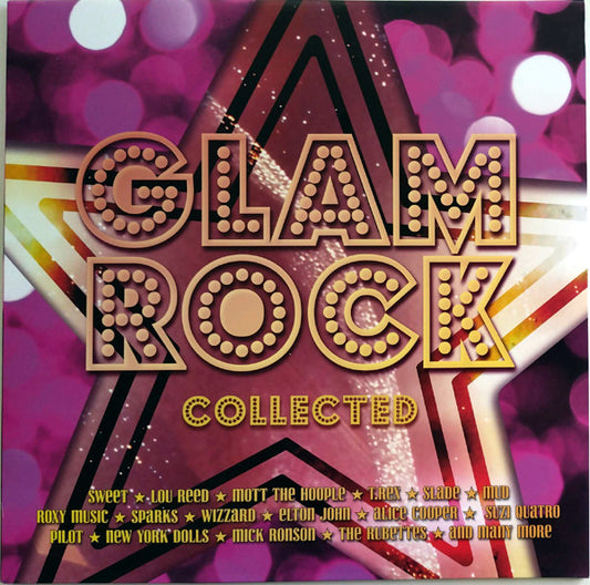 VARIOUS - GLAM ROCK COLLECTED : SILVER 2LP SET - LP