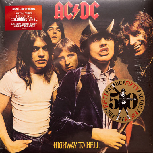 AC/DC - HIGHWAY TO HELL : ORANGE & RED VINYL - LP