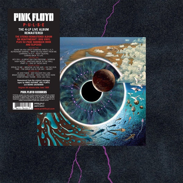 PINK FLOYD - PULSE : LIVE (4LP BOX SET WITH BOOK) - LP
