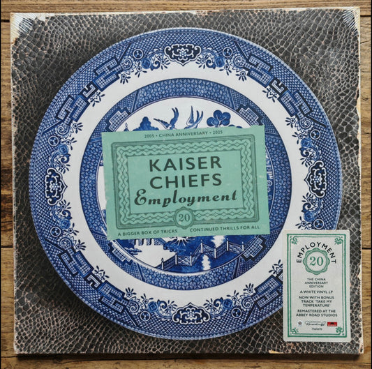KAISER CHIEFS - EMPLOYMENT 20 : BONUS TRACK (WHITE) - LP