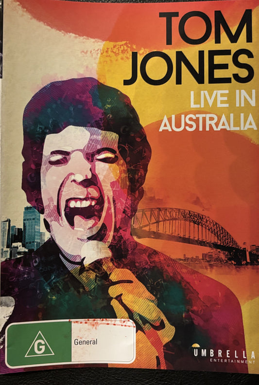 JONES, TOM - LIVE IN AUSTRALIA - DVD