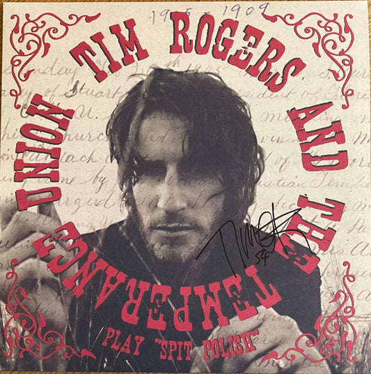 ROGERS, TIM - SPIT POLISH : RED VINYL - LP