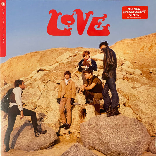 LOVE - NOW PLAYING : CLEAR RED VINYL - LP