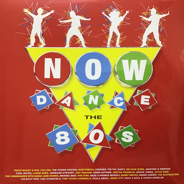 VARIOUS - NOW DANCE THE 80S : 3LP RED VINYL - LP
