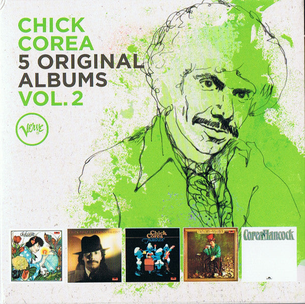 COREA, CHICK - 5 ORIGINAL ALBUMS VOL 2 : 5CD CARD SLEEV - CD