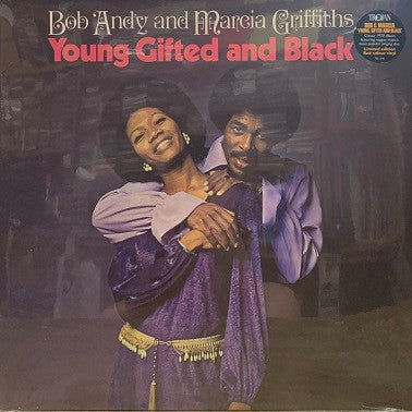BOB & MARCIA - YOUNG GIFTED & BLACK : RED VINYL - LP