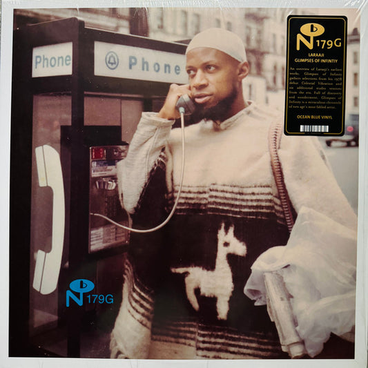 LARAAJI - GLIMPSES OF INFINITY : OCEAN BLUE VINYL - LP