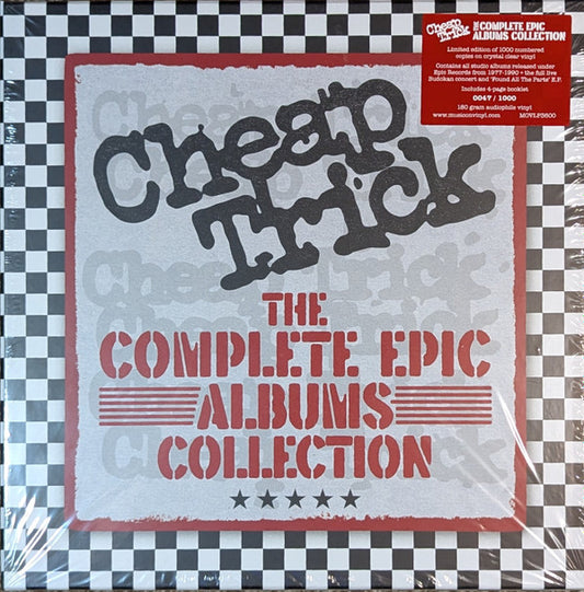 CHEAP TRICK - COMPLETE EPIC ALBUMS ... : CLEAR 14LP - LP