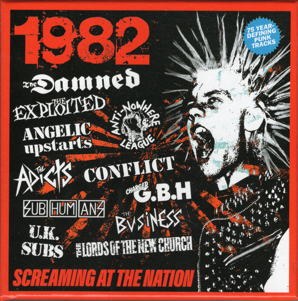 VARIOUS - 1982 - SCREAMING AT THE NATION: 3CD SET - CD