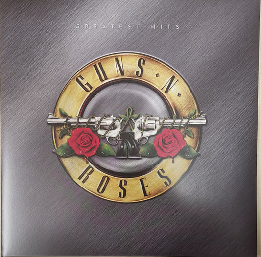 GUNS N' ROSES - GREATEST HITS : 2LP RED & BLACK SPLATTER - LP