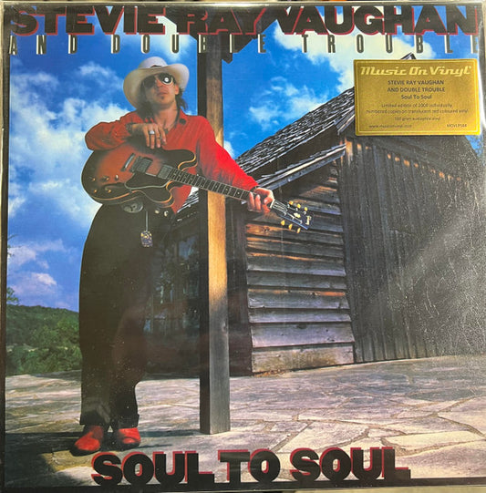 VAUGHAN, STEVIE RAY - SOUL TO SOUL : RED TRANSLUCENT 180-GRAM - LP
