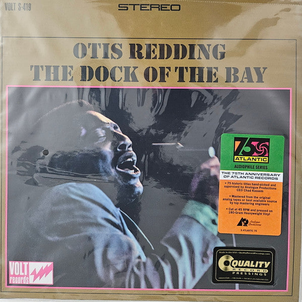REDDING, OTIS - DOCK OF THE BAY: 2LP 45 RPM - LP