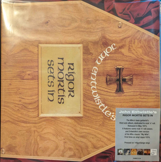 ENTWISTLE, JOHN - RIGOR MORTIS SETS IN : ORANGE VINYL - LP
