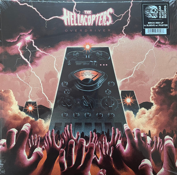 HELLACOPTERS - OVERDRIVER : RED VINYL - LP