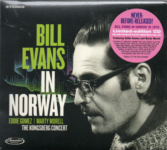 EVANS, BILL TRIO - IN NORWAY : KONGSBERG CONCERT 1970 - CD