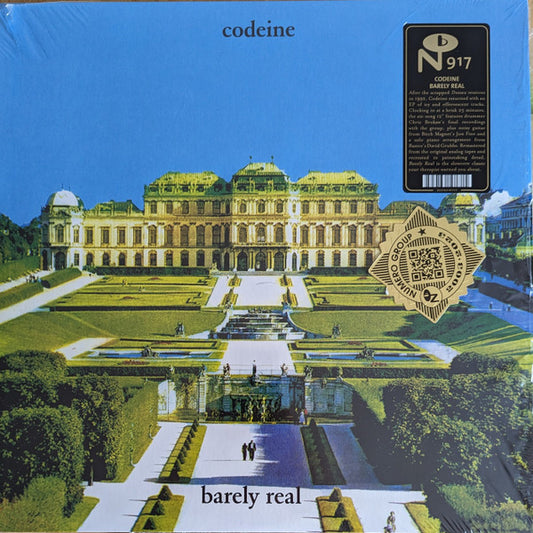 CODEINE - BARELY REAL : BLACK VINYL - LP