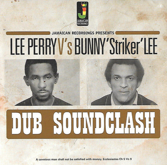PERRY, LEE VS BUNNY 'STRIKER' LEE - DUB SOUNDCLASH : LEE PERRY VS BUNNY LEE - CD