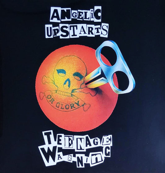 ANGELIC UPSTARTS - TEENAGE WARNING: ORANGE VINYL - LP