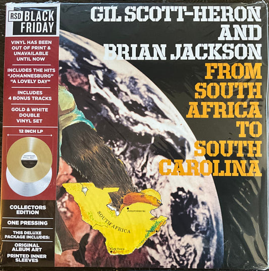 SCOTT HERON, GIL / BRIAN JACKSON - FROM SOUTH AFRICA TO SOUTH CAROLINA - LP