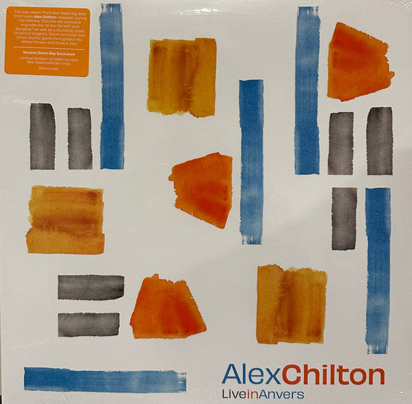 CHILTON, ALEX - LIVE IN ANVERS : SEAGLASS VINYL - LP