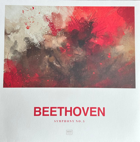 BEETHOVEN / WIENER PHILHARMONIKER - BEETHOVEN SYMPHONIE NO. 5 : RED VINYL - LP