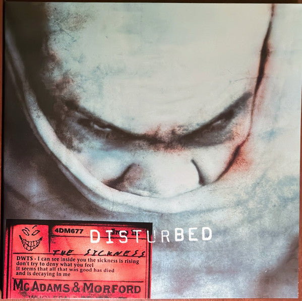 DISTURBED - SICKNESS : 3CD + SILVER LP + BOOK - LP