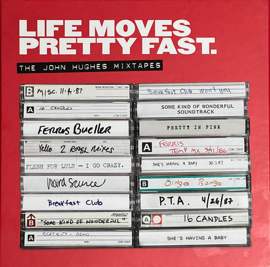 VARIOUS / JOHN HUGHES - LIFE MOVES PRETTY FAST : 4CD + CS + 7" - CD