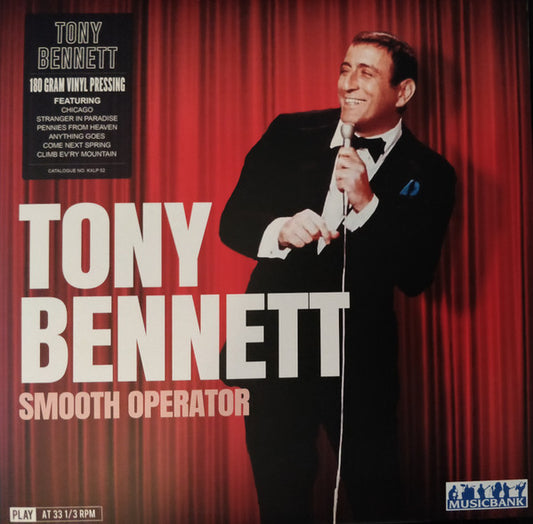 BENNETT, TONY - SMOOTH OPERATOR: 180 GRAM - LP