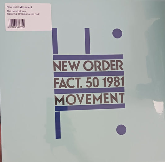 NEW ORDER - MOVEMENT : 2025 REISSUE - LP