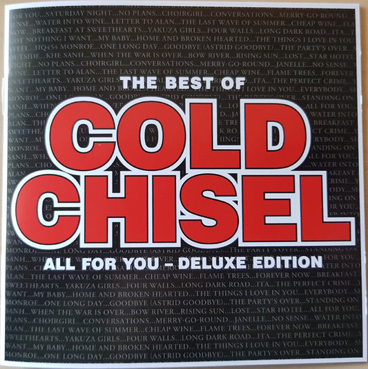 COLD CHISEL - BEST OF : ALL FOR YOU : 2CD DELUXE - CD