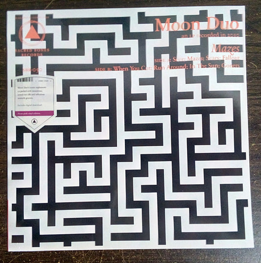 MOON DUO - MAZES : NEON PINK VINYL (2022 REISSUE) - LP