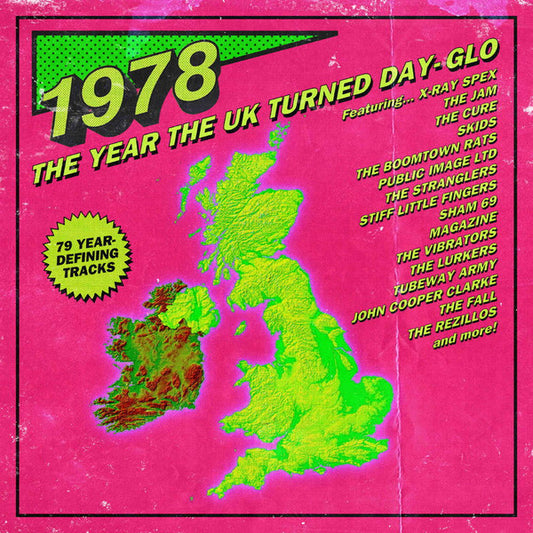 VARIOUS - 1978: YEAR THE UK TURNED DAY-GLO: 3CD - CD