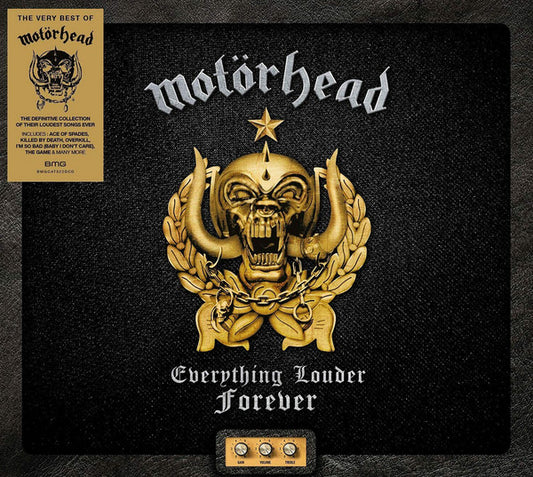 MOTORHEAD - EVERYTHING LOUDER FOREVER : 2CD SET - CD
