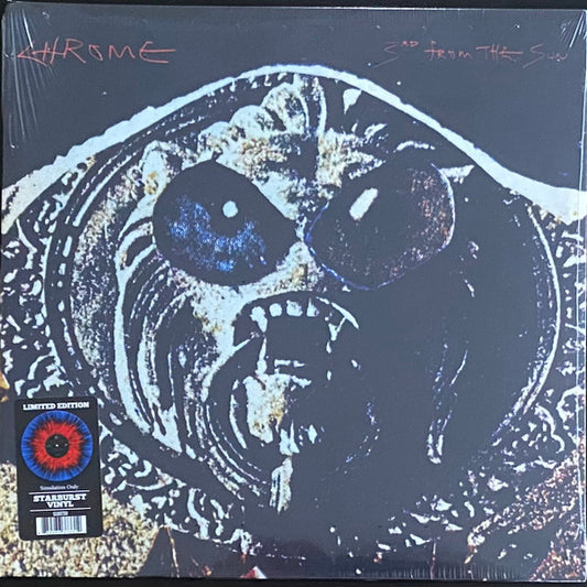 CHROME - 3RD FROM THE SUN: BLUE/RED STARBURST - LP