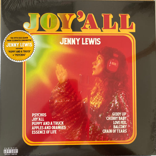 LEWIS, JENNY - JOY'ALL : BLACK VINYL - LP