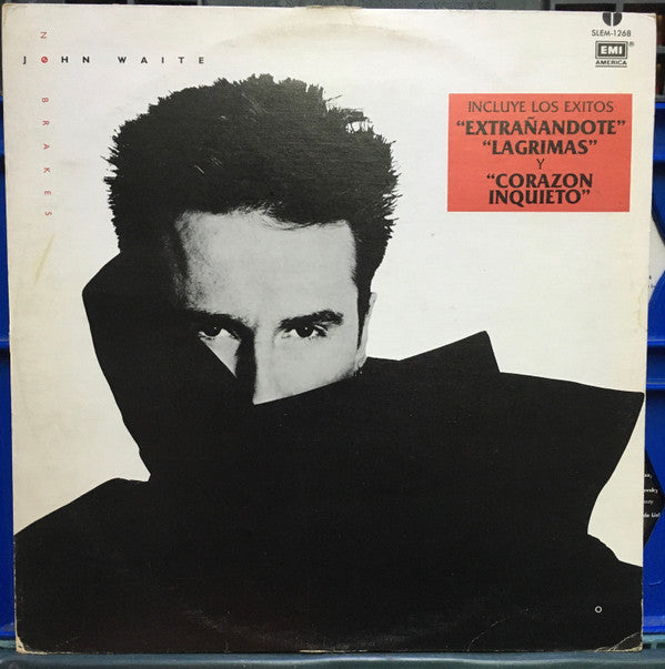 WAITE, JOHN - NO BRAKES (US PRESS) - LP