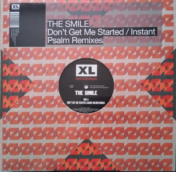 SMILE - DON'T GET ME STARTED / INSTANT...REMIXES - 12