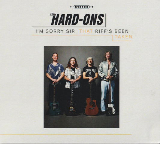 HARD-ONS - I'M SORRY SIR THAT RIFF'S BEEN TAKEN - CD