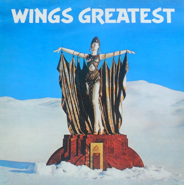 MCCARTNEY, PAUL & WINGS - WINGS GREATEST : BLUE VINYL W/POSTER - LP